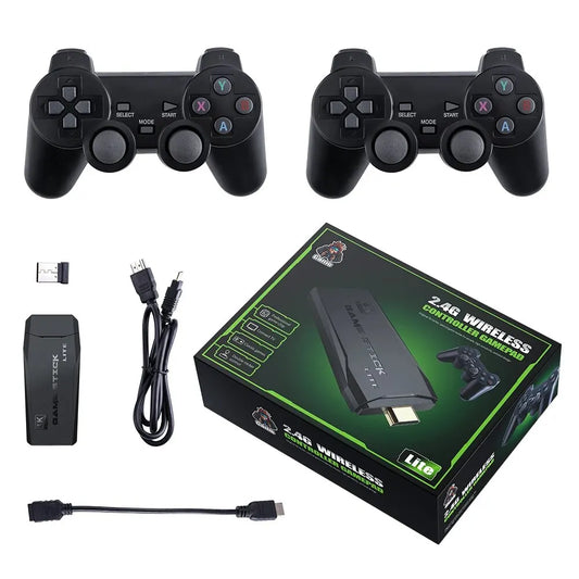 ElectraTech Hub ™4K Retro Console with Wireless Controllers, 20,000 Games