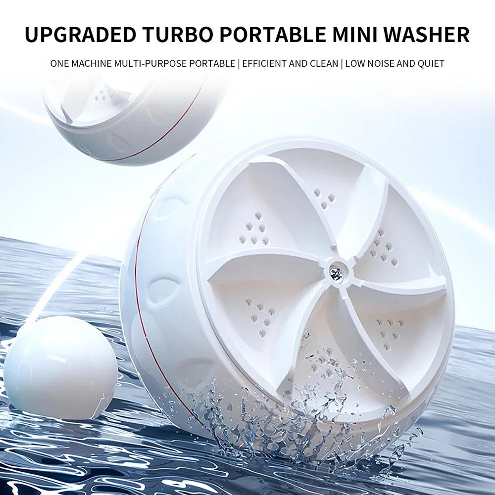 ElectraTech Hub ™Mini Ultrasonic Portable Washer - USB Powered